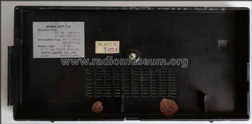 14 Transistor High Sensitivity FM-AM AFT-1A; Sanyo Electric Co. (ID = 2699427) Radio