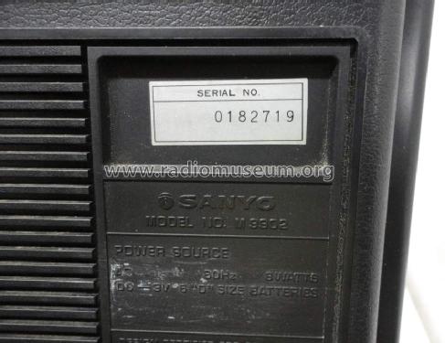 AM/FM/FM Stereo Radio Cassette Recorder M9902; Sanyo Electric Co. (ID = 1251689) Radio