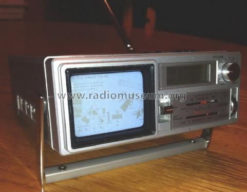AM/FM Quartz Alarm Clock Radio & TV TPM-2100; Sanyo Electric Co. (ID = 1588543) TV Radio