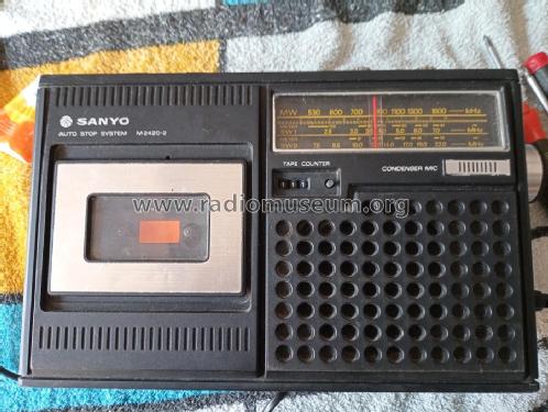 AM Radio Cassette Recorder M2420H, M2420-2H; Sanyo Electric Co. (ID = 2985981) Radio