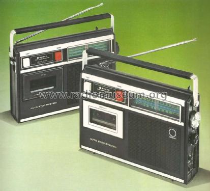 AM/SW1/SW2 Radio Cassette Recorder M-2102H; Sanyo Electric Co. (ID = 1488633) Radio