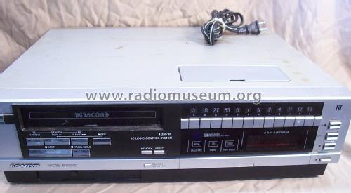 Betacord VCR-4900; Sanyo Electric Co. (ID = 1457976) R-Player