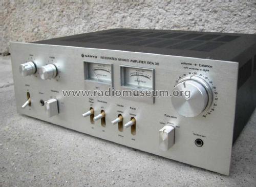 DCA-311; Sanyo Electric Co. (ID = 1176412) Ampl/Mixer