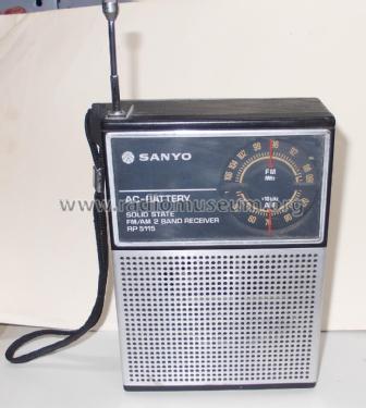 FM/AM 2 Band Receiver RP-5115; Sanyo Electric Co. (ID = 2523710) Radio