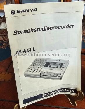LL Cassette Tape Recorder M-A5LL; Sanyo Electric Co. (ID = 2988887) R-Player