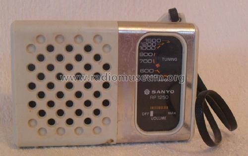 RP-1250; Sanyo Electric Co. (ID = 1235946) Radio