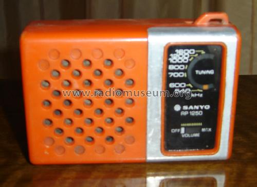RP-1250; Sanyo Electric Co. (ID = 1504679) Radio