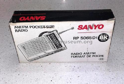AM/FM 2 Band Receiver RP-5065D; Sanyo Electric Co. (ID = 2107071) Radio