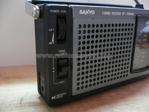 2 Band Receiver RP-6160AD; Sanyo Electric Co. (ID = 1016698) Radio