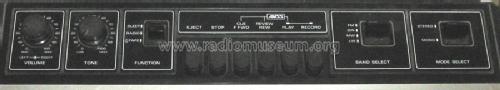 Stereo Radio Cassette Recorder M-4200LU; Sanyo Electric Co. (ID = 797233) Radio