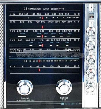Transworld 18H-815; Sanyo Electric Co. (ID = 1633063) Radio