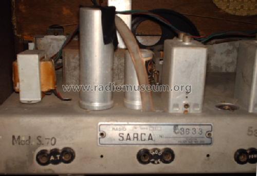 Sarka S70 Serie 551; SARCA S.A.R.C.A., (ID = 894721) Radio