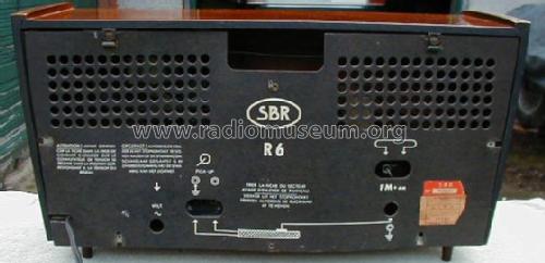 R6; SBR Société Belge (ID = 416476) Radio