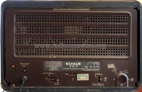 7K7; Schaub und Schaub- (ID = 1715532) Radio