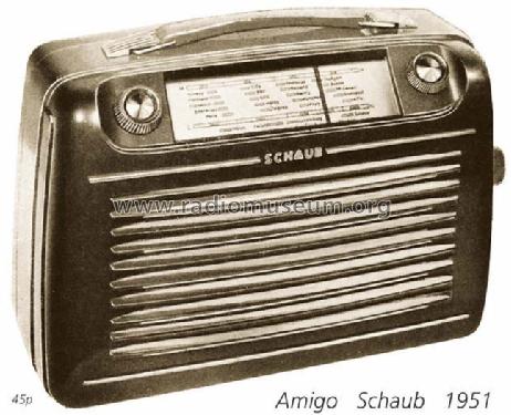 Amigo ; Schaub und Schaub- (ID = 839) Radio