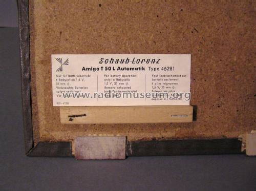 Amigo T50L Automatik; Schaub und Schaub- (ID = 577574) Radio