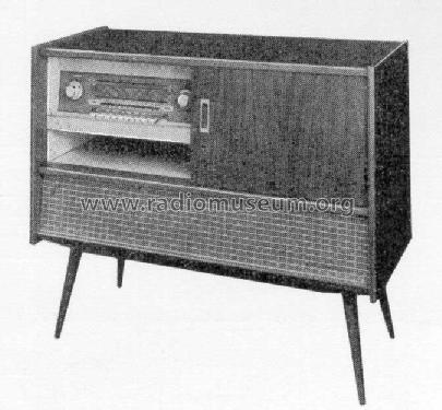 Balalaika Stereo 40 22560/61; Schaub und Schaub- (ID = 89058) Radio