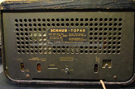 Topas ; Schaub und Schaub- (ID = 149882) Radio