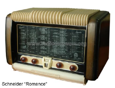 Romance ; Schneider Frères, (ID = 363827) Radio