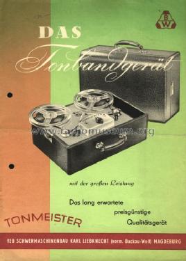 Tonmeister MT01; Schwermaschinenbau ' (ID = 65073) R-Player