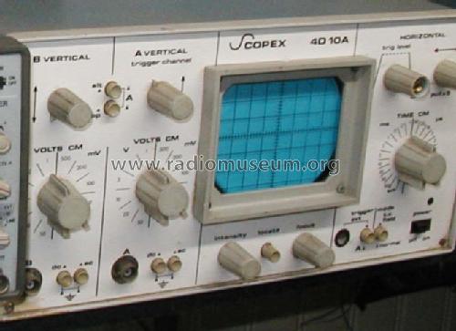 Oscilloscope 4D10a; Scopex Instruments; (ID = 858737) Equipment