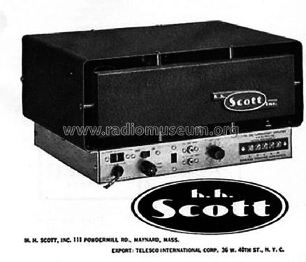 Laboratory Amplifier 250; Scott; H.H.; Maynard (ID = 2103230) Ampl/Mixer
