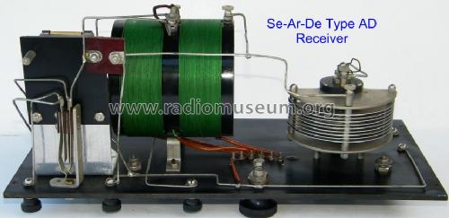 Receiver AD; Se-Ar-De brand; (ID = 828422) Radio