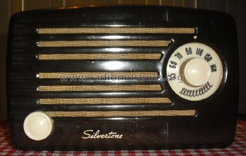 Silvertone 1 Ch= 132.878 Order=57D 01; Sears, Roebuck & Co. (ID = 1357607) Radio