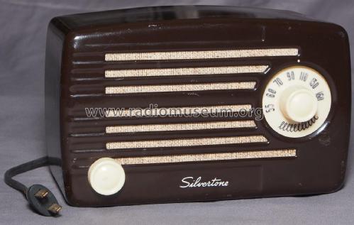 Silvertone 1 Ch= 132.878 Order=57D 01; Sears, Roebuck & Co. (ID = 2079395) Radio