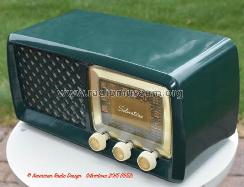 Silvertone 2015 Ch= 132.021 Order=57G 02015; Sears, Roebuck & Co. (ID = 2275094) Radio