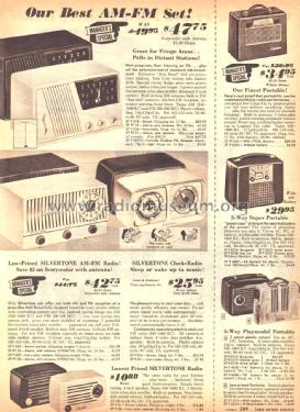 Silvertone 20 Ch= 132.877 Order=57E 020; Sears, Roebuck & Co. (ID = 1622865) Radio