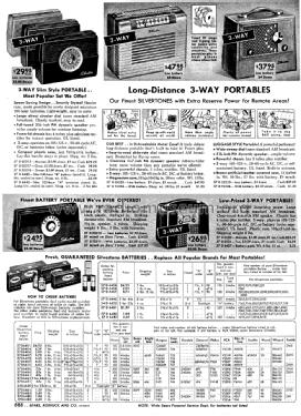 Silvertone 220 Ch= 528.173 Order=57E 0220; Sears, Roebuck & Co. (ID = 1344737) Radio