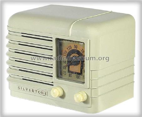 Silvertone Order= 57F 3241 Ch= 132.804 , 132.804-1B; Sears, Roebuck & Co. (ID = 270156) Radio