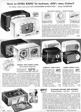 Silvertone 5 Ch= 132.881 Order=57K 05; Sears, Roebuck & Co. (ID = 1622975) Radio