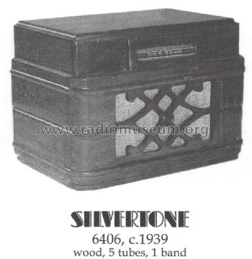 Silvertone 6406 Ch= 101.566 ; Sears, Roebuck & Co. (ID = 1473763) Radio