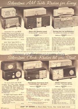 Silvertone 7000 Ch= 132.42000 Order=57D 7000; Sears, Roebuck & Co. (ID = 1669883) Radio