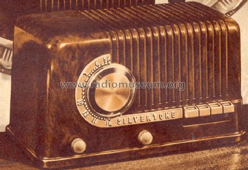 Silvertone 7004 Commentator Ch= 132.812-1 and -1A, -1B; Sears, Roebuck & Co. (ID = 1317428) Radio