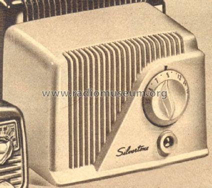 Silvertone 9001 Ch= 132.857 Order=57E 09001; Sears, Roebuck & Co. (ID = 1322744) Radio