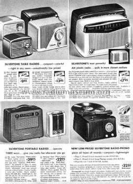 Silvertone 9006 Ch= 132.858 Order=57E 09006; Sears, Roebuck & Co. (ID = 1322765) Radio