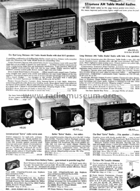 Silvertone Meteor 7001 Ch= 132.39400; Sears, Roebuck & Co. (ID = 1740785) Radio