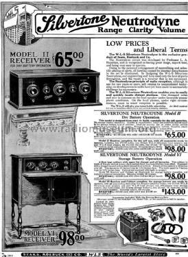 Silvertone 2 or II Neutrodyne ; Sears, Roebuck & Co. (ID = 1138510) Radio