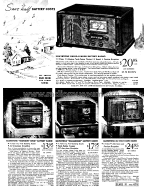 Silvertone Order= 57L 4612A Ch= 101.533; Sears, Roebuck & Co. (ID = 1287530) Radio