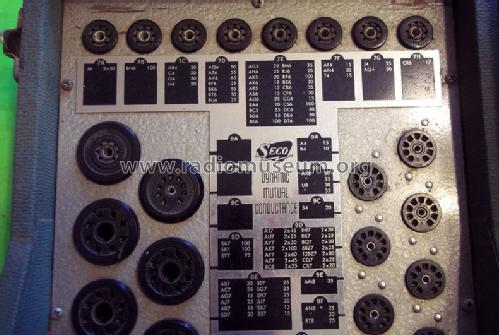 Tube Tester 107; Seco Manufacturing (ID = 1168439) Equipment