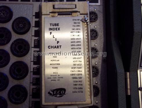 Tube Tester 107; Seco Manufacturing (ID = 1168448) Equipment