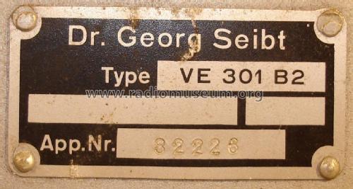 VE301B2; Seibt, Dr. Georg (ID = 2046101) Radio