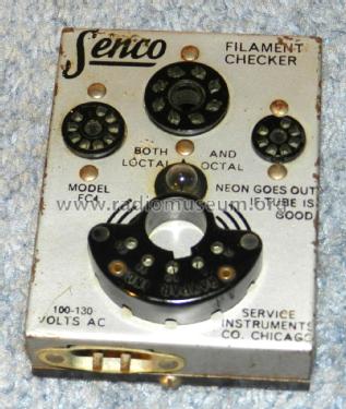 FC-4 Tube Filament Checker; Senco; Addison and (ID = 2736516) Equipment