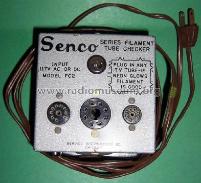 Filament Tube Checker FC2; Senco; Addison and (ID = 1546293) Equipment