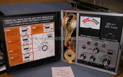 Cathode Ray Tube Tester CR-161; Sencore; Sioux Falls (ID = 1244091) Equipment