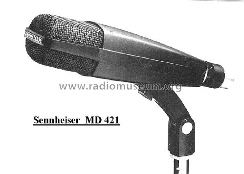 MD421N; Sennheiser (ID = 54971) Microphone/PU