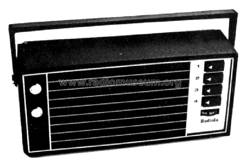 Radiola Kvartett 7002; SR, Svenska (ID = 1914462) Radio